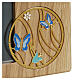 Portarretrato Armonía madera roble mod. Dona foto 15x10 cm s2
