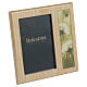 Cadre photo « Soffio » gamme Dona cuir bois de frêne format 15x10 cm s1