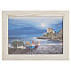 Urna cinerária quadro em madeira de freixo, linha Unica Bagliore 35x45x5 cm s1