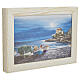 Urna cinerária quadro em madeira de freixo, linha Unica Bagliore 35x45x5 cm s3