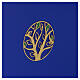 Ascheurne Blau Modell Case aus Acrylglas mit Olivenbaum-Motiv 25 × 30 × 10 cm s2