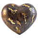 Urna legno di tiglio Val Gardena Cuore Florence decorato s1