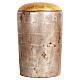 Val Gardena Speranza range limewood urn with 24-carat gold and silver leaf decoration s1