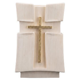 Urna linea Croce legno cirmolo Val Gardena