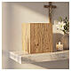 Urna cinerária em madeira de lariço Val Gardena linha Silenzio s2