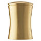 Gloria line gilded limewood cinerary urn, Val Gardena s1