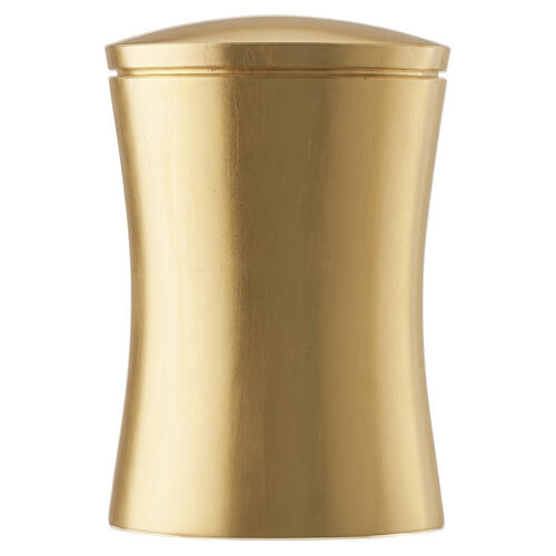 Gloria Golden Linden Wood Keepsake Urn, Val Gardena 1