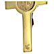 Croix de St. Benoît pendentif or et diamant s8