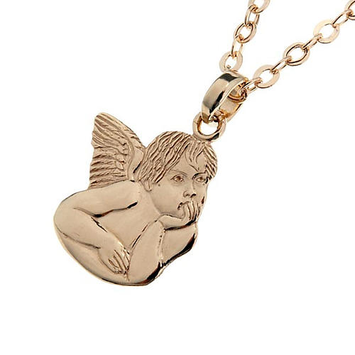 Raffaello's angel 750/00 gold necklace - 1,50 gr 1