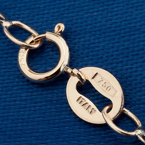 Krzyż życia łańcuszek złoto 750/00 1.3g 2