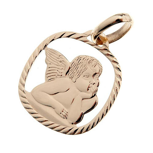 Raffaello's angel pendant in 750/00 gold  - 1,30 gr 1