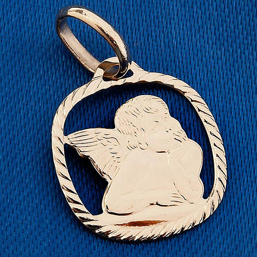 Raffaello's angel pendant in 750/00 gold  - 1,30 gr 3