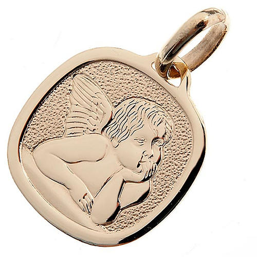 Engel von Raffaello Medaille Gold 750/00 - 1,60 Gramm 1
