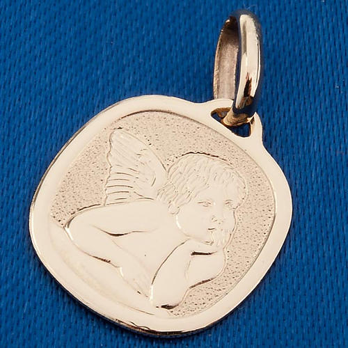 Engel von Raffaello Medaille Gold 750/00 - 1,60 Gramm 3