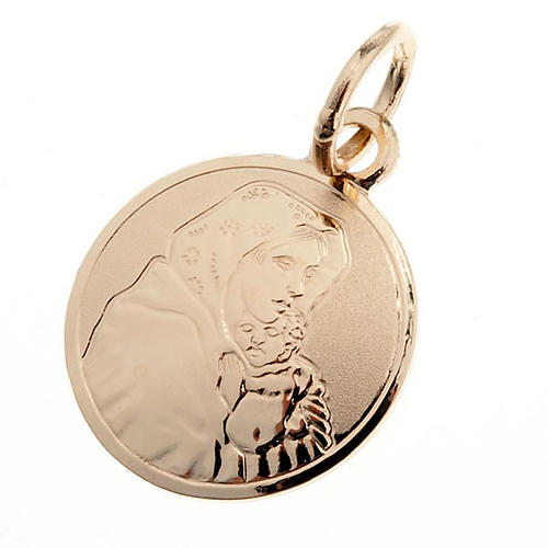 Virgen del Ferruzzi medalla oro 750/00 gr 1,00. 1