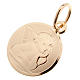 Anjo de Raffaello medalha redonda ouro 750/00 1 grama s1