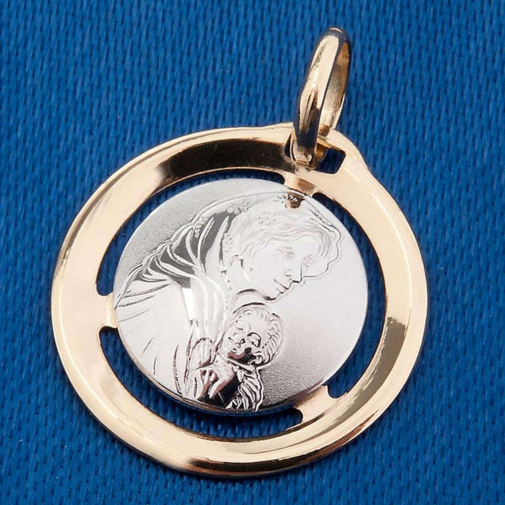 Pendentif Médaille Pour Enfant En Or 18 Carats (750/1000) - Poids 3.17g - Poinçon Tête D'aigle - Occasion