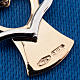 Angelo stilizzato pendente oro 750/00 - gr. 1,40 s2