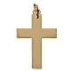 Gold classic cross pendant - 1,10 gr s1