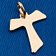 Krzyż tau Św. Franciszek złoto 750/00 1g s3