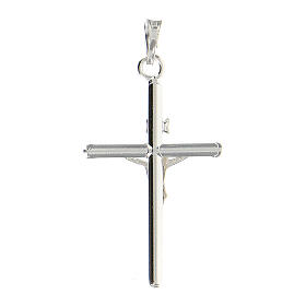 Silver crucifix pendant