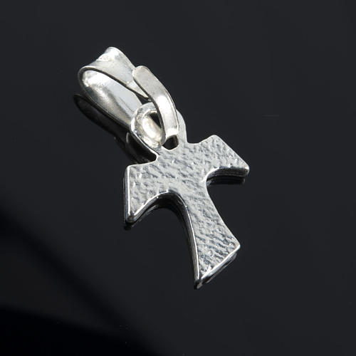 Tau cross in silver 925. 1,2 x 1 cm 3
