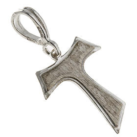 Pingentes, Cruzes, Broches, Correntes: Tau prata 925 2,1x1,6 cm Pingentes, Cruzes, Broches, Correntes: Tau prata 925 2,1x1,6 cm