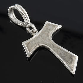 Pingentes, Cruzes, Broches, Correntes: Tau prata 925 2,1x1,6 cm Pingentes, Cruzes, Broches, Correntes: Tau prata 925 2,1x1,6 cm