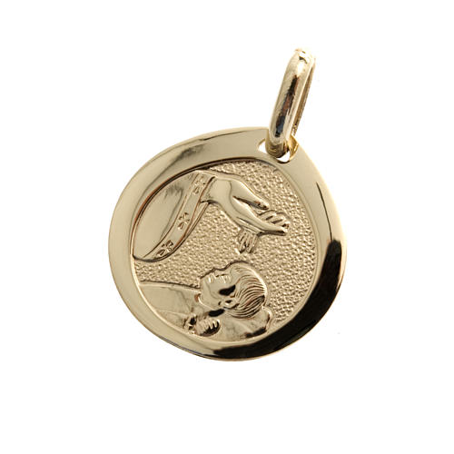 Medalla de oro 750 Bautismo - gr. 1,70 1