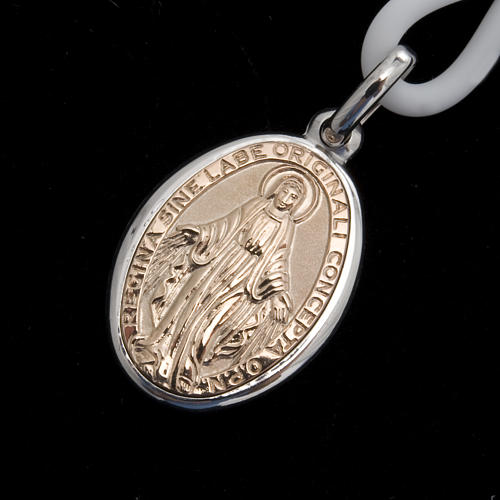 Colar Medalha Milagrosa prata 925 2