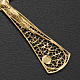 Croce pendente filigrana argento 800 bagno oro - gr. 5,47 s6