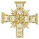 Croce pendente filigrana arg. 800 fiore - gr. 20,1 s2