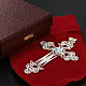 Pendente croce filigr. argento 800 - gr. 12.7 s7