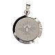 Holy Spirit medal in silver 925, enamel decoration s2