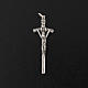Jean Paul II crucifix pendant in silver 925, 4,5 cm s2