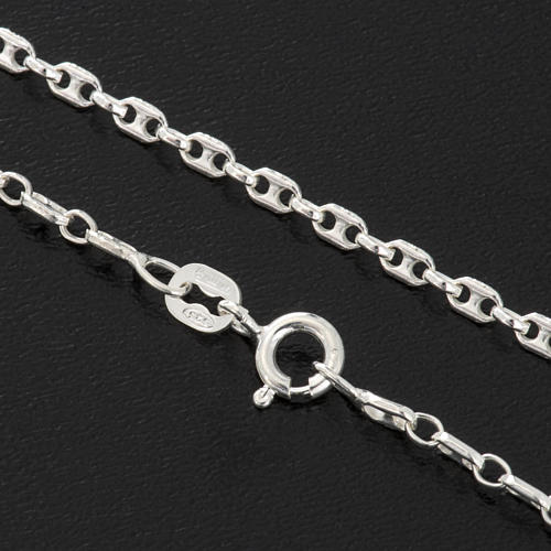 Anchor chain necklace in silver 925, 60 cm 2