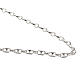 Anchor chain necklace in silver 925, 60 cm s1