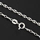 Anchor chain necklace in silver 925, 60 cm s2