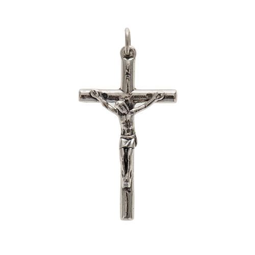 Pingente crucifixo prata 925 h 3,5 cm 1