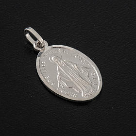 Medalla de la Virgen de la Milagrosa, plata 925