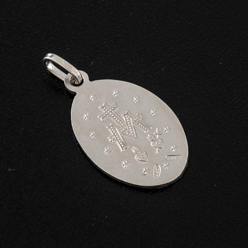 Medalla de la Virgen de la Milagrosa, plata 925 3