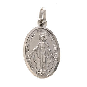 Miraculous Medal, sterling silver, 2,3cm