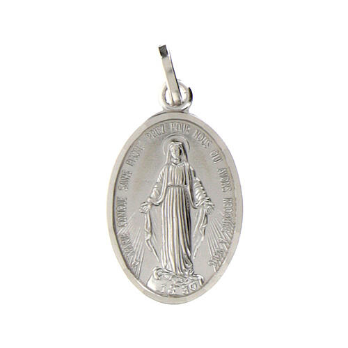Miraculous Medal, sterling silver, 2,3cm 1