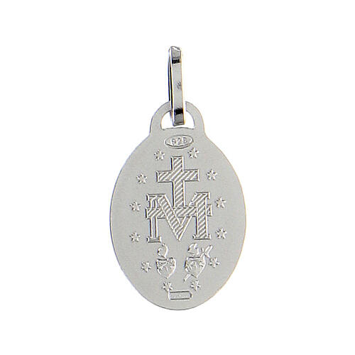 Miraculous Madonna Medal, sterling silver, 1,5cm 2