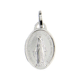 Medaglia argento 925 Madonna Miracolosa