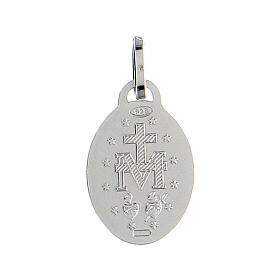 Medaglia argento 925 Madonna Miracolosa