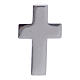 Clergy cross pin in sterling silver, H1.5cm s1