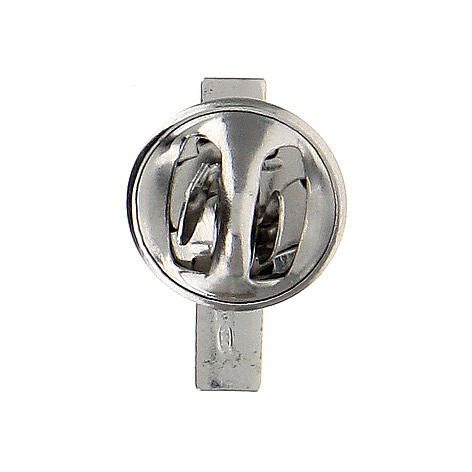 Clergy cross pin in sterling silver, H1.8cm 4