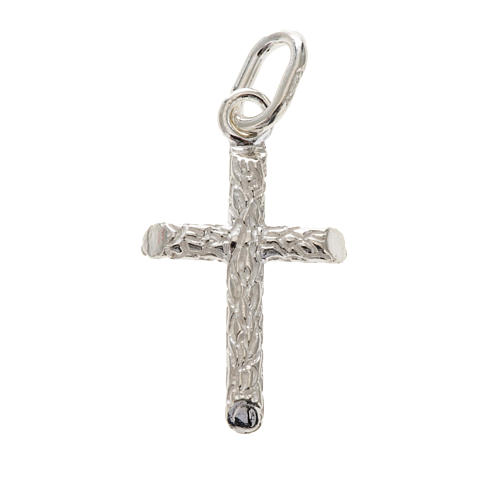 Kreuz gemustert aus Silber 925 cm 2,5 1