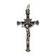 Satiniertes Kreuz aus Silber 925 cm 3.5 s1